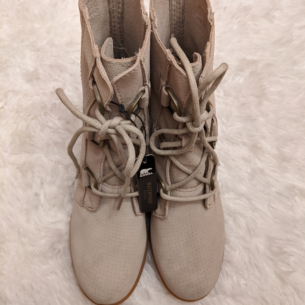 SOREL Womens Joan Of Arctic Wedge Boots NWT - Picture 6 of 11